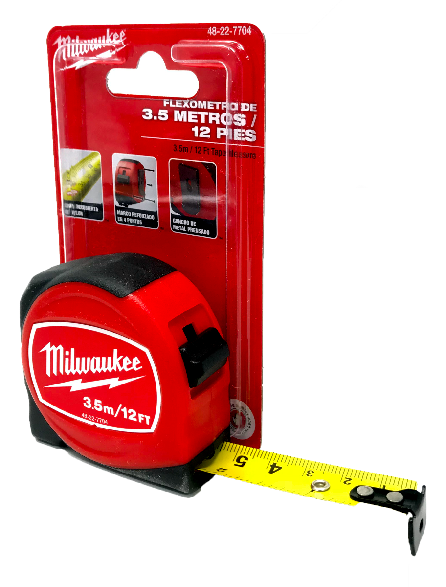 Flexómetro 3,5m 48-22-7704 Milwaukee