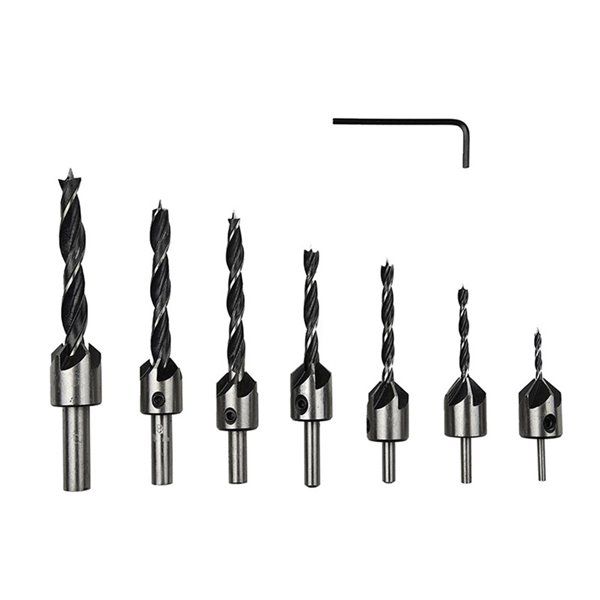 Juego de brocas avellanador 7 Pz 1/8 - 3/8 211692 OBI 5