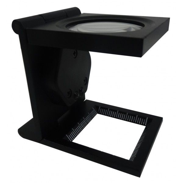 Lupa cuenta hilo con led 30mm 8X metal cristal Th9005B 260622 Obi 2
