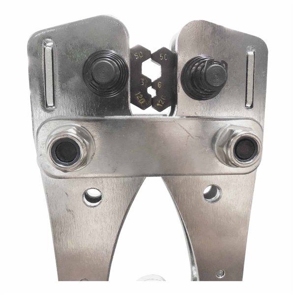 Pinza ponchadora hexagonal crimpadora manual 6-120 mm2 274714 OBI 5