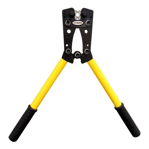 Pinza ponchadora hexagonal crimpadora manual 6-50 mm2 274713 OBI 2