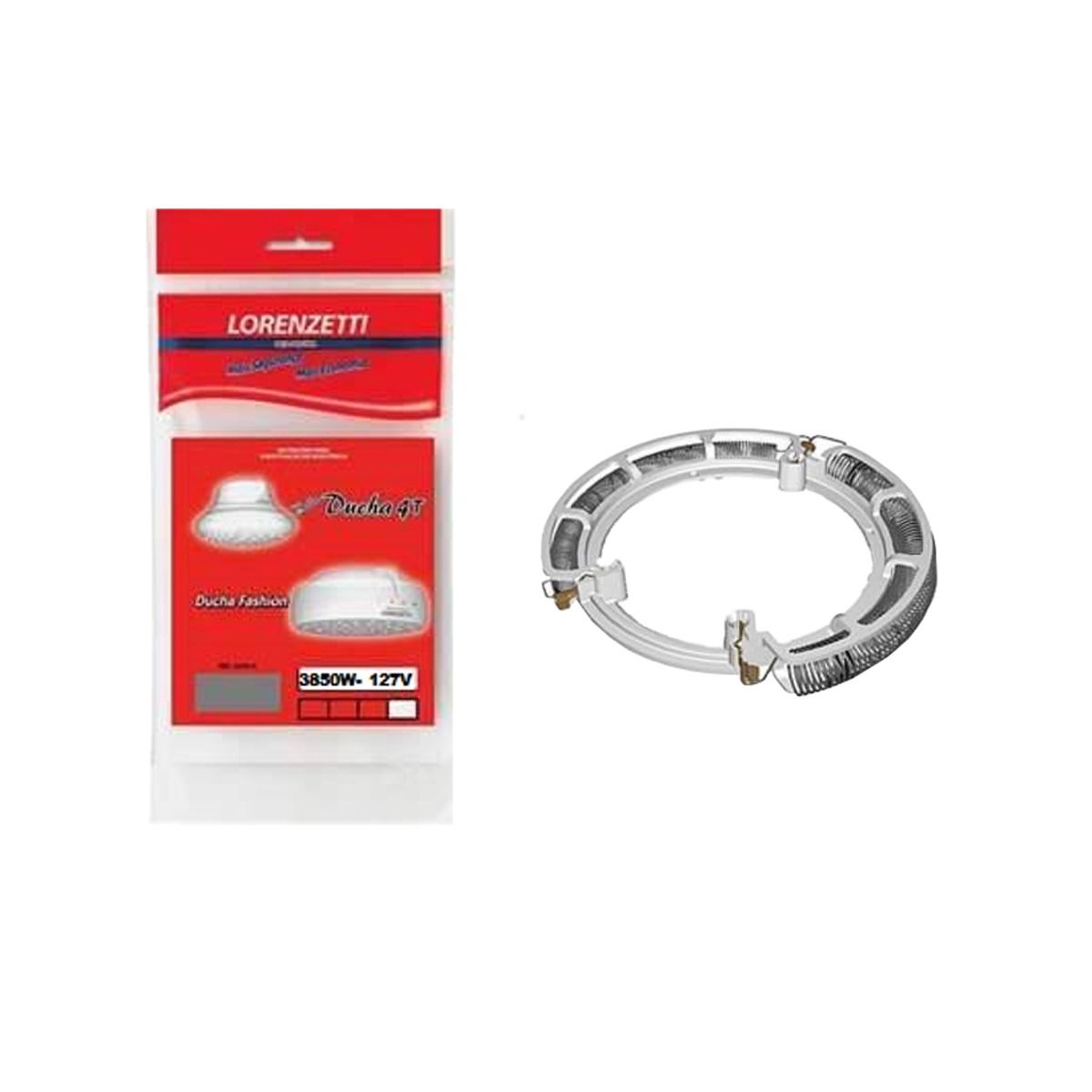 Resistencia para regadera eléctrica Maxi 4T 127V Lorenzetti 2