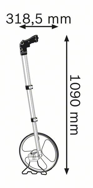 Rueda mediana 10 Pulg 10740 Bosch 4