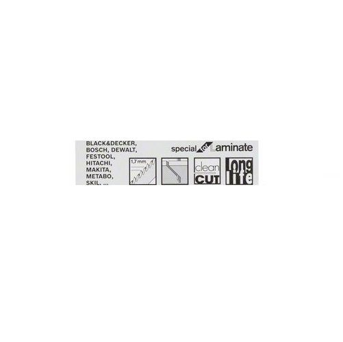 Segueta para caladora T101BIF/T101AOF/T234X Bosch 6