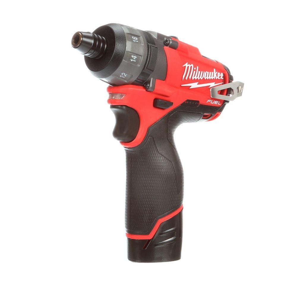 Taladro atornillador 1/4 Pulg M12 FUEL VVR 2402-22 Milwaukee 3