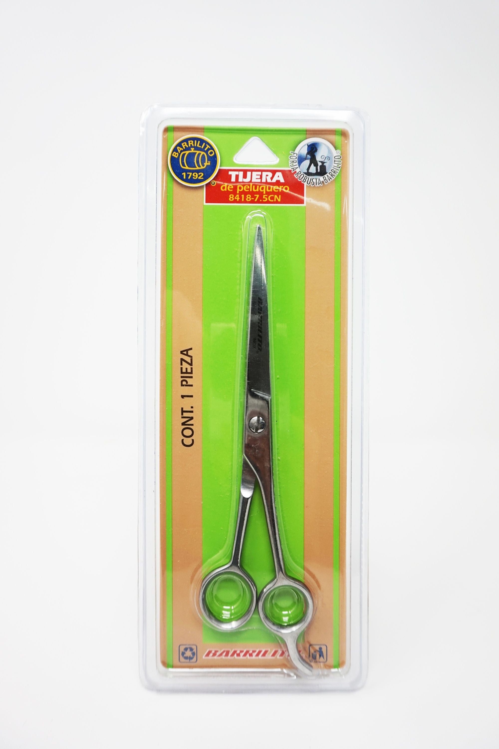Tijera para peluquero 8418-7 Barrilito