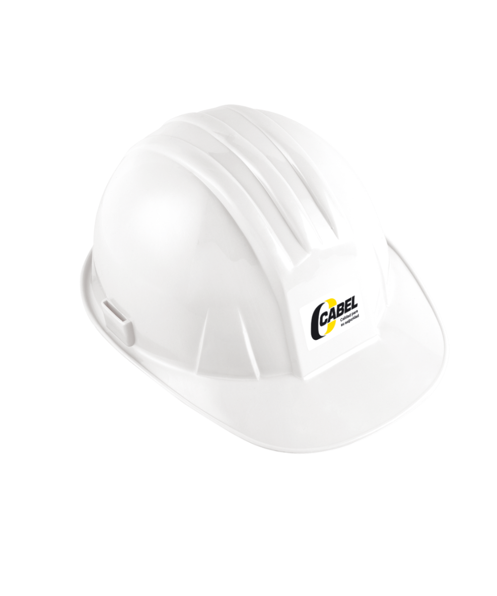 Casco protector blanco Cabel