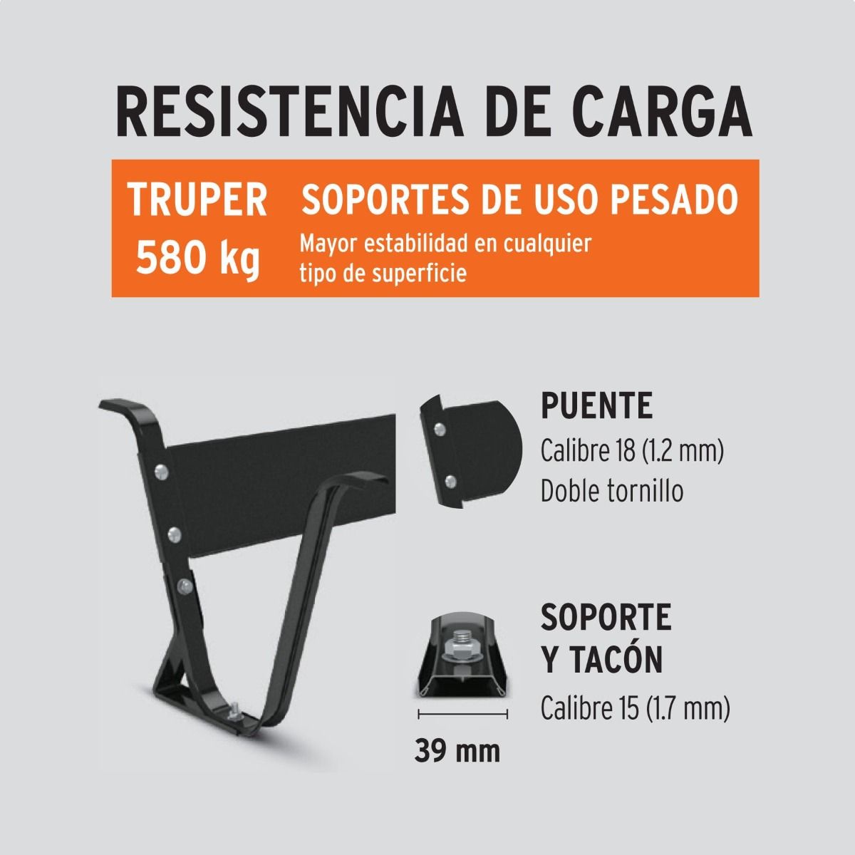 Carretilla 5.5 ft3 Neumática 11752 CAT-50ND Truper 4