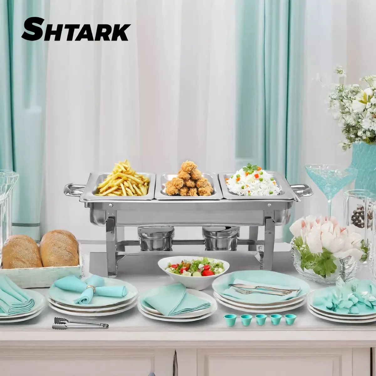 Charolas Para Buffet 3Pzs SHTCBAI Shtark 7