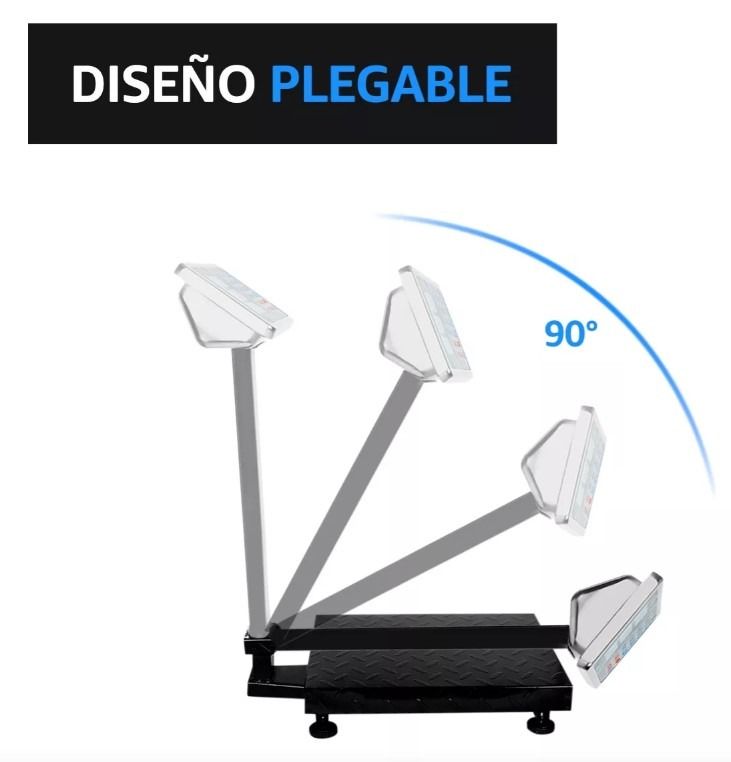 Báscula de Plataforma Plegable 150 Kg BC-150 Found Home 9