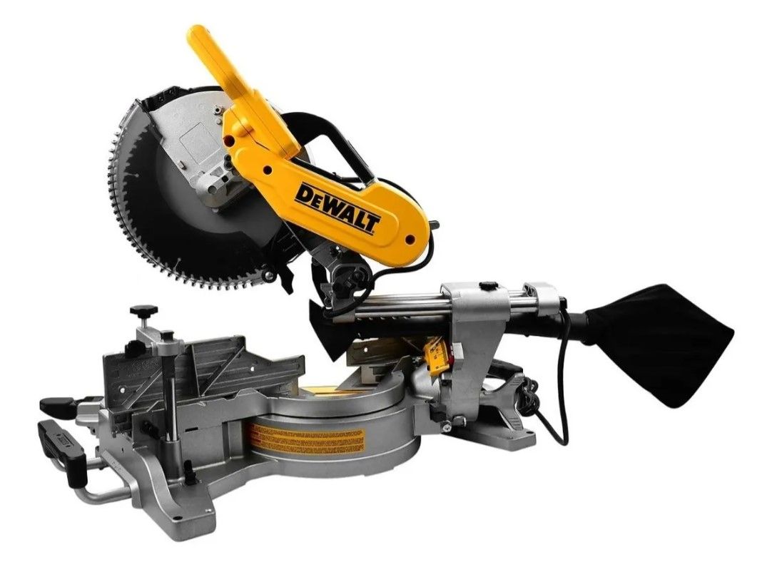 Sierra ingleteadora angular telescópica 12 Pulg 1675w DWS780 DeWalt 5