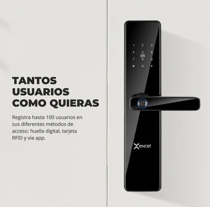 Cerradura inteligente EXC-SL235 Excel 4