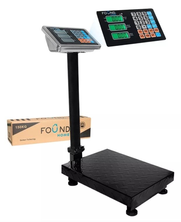 Báscula de Plataforma Plegable 150 Kg BC-150 Found Home 6