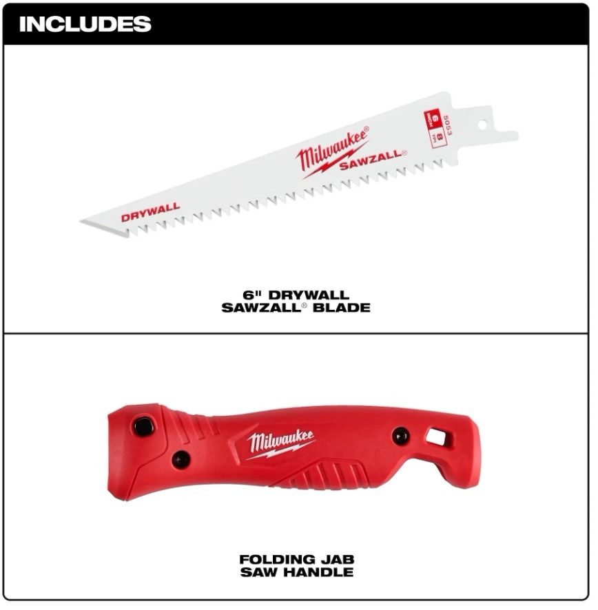 Serrucho de Punta Plegable 6” 48-22-0307 Milwaukee 2