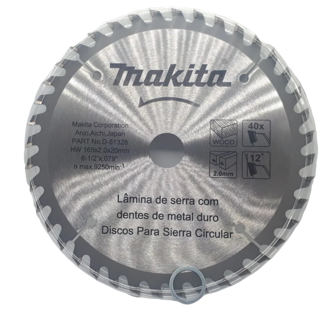 Disco de sierra para madera 6-1/2" D51328 Makita 2