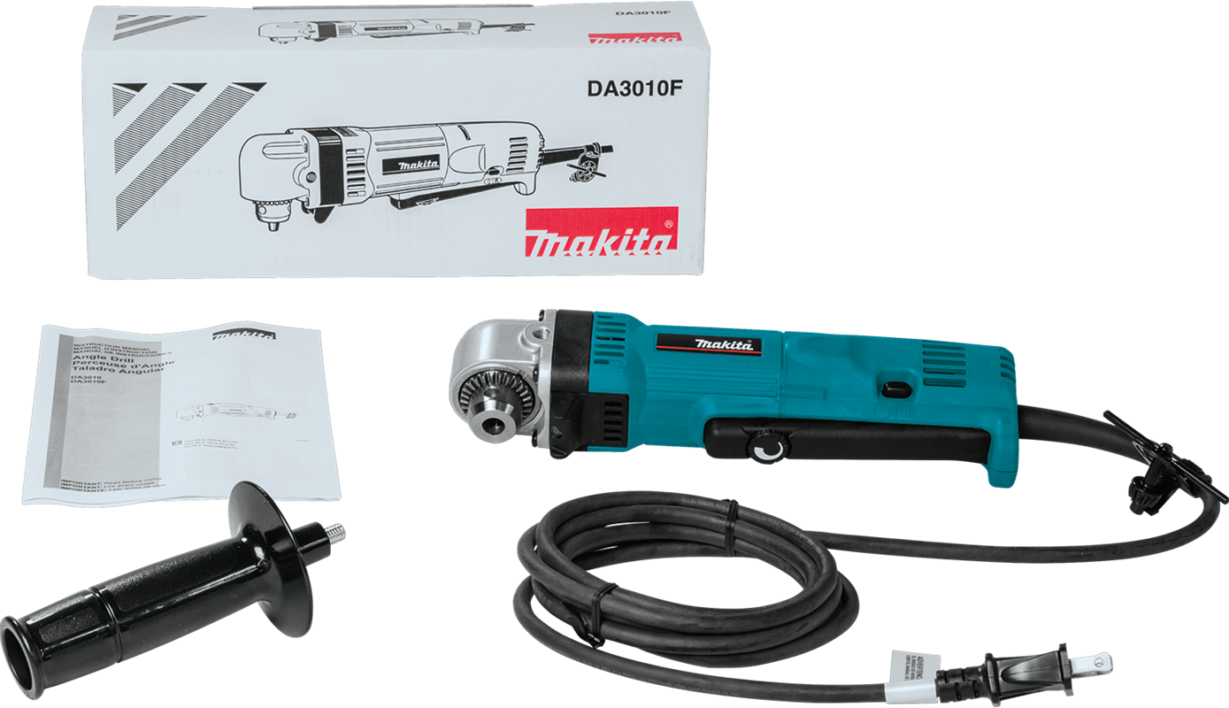 Taladro angular 3/8 Pulg DA3010F Makita 7