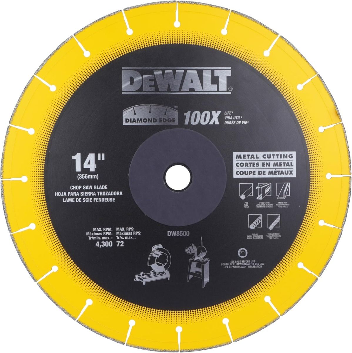 Disco Diamantado Multicorte 14" DW8500 DeWalt
