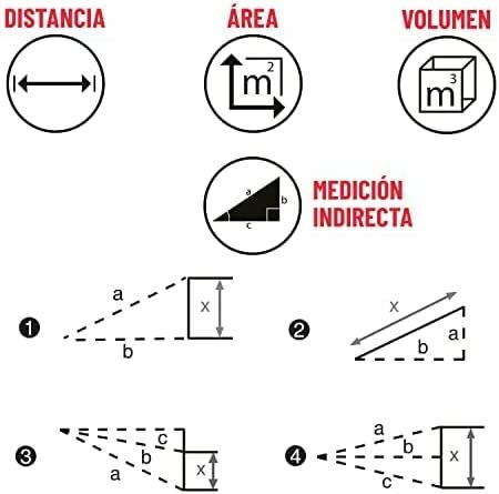 Medidor de Distancia Láser 50M LASER50M Bellota 7