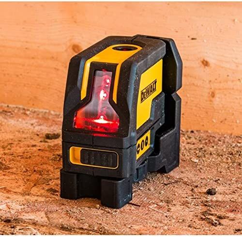 Láser auto-nivelante en cruz con 2 puntos Luz Roja DW0822 DeWalt 8