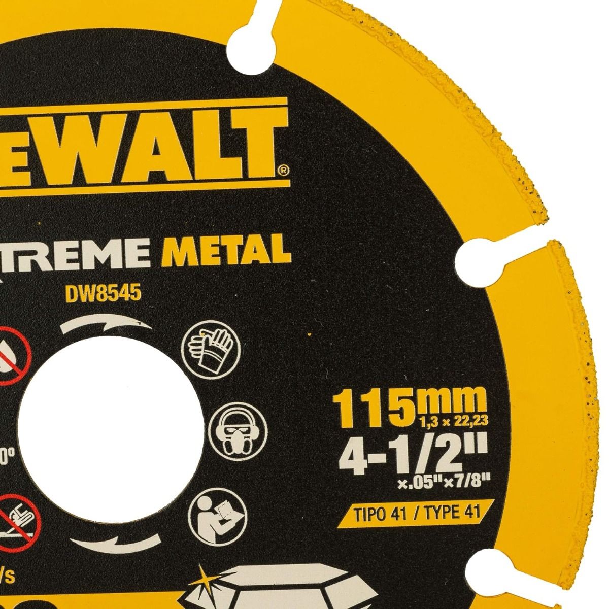 Disco Diamantado Extreme Metal de 4 1/2 " DW8545 DeWalt 3