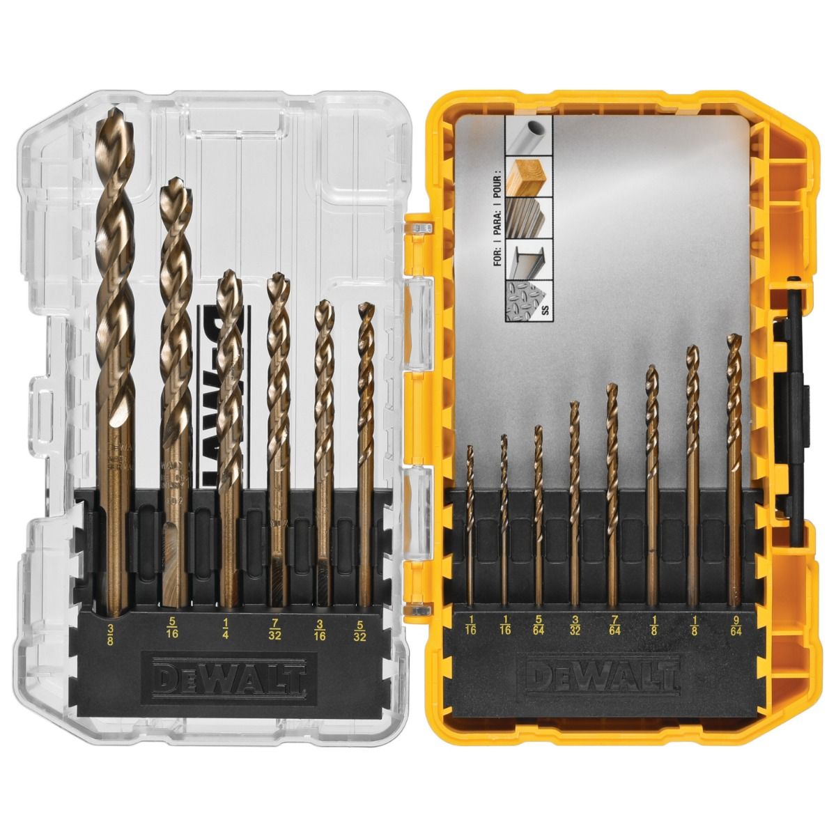 Juego de Brocas Cobalt 14 pz DWA1240 DeWalt 2