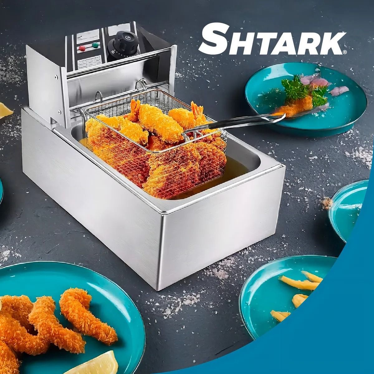 Freidora Aceite Eléctrica 6L SHTFRY01 Shtark 3