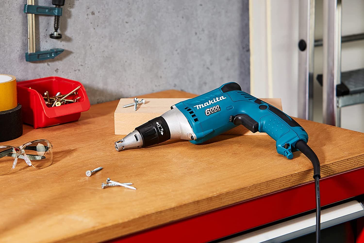 Atornillador para tablaroca 570W VVR FS6300 Makita 6