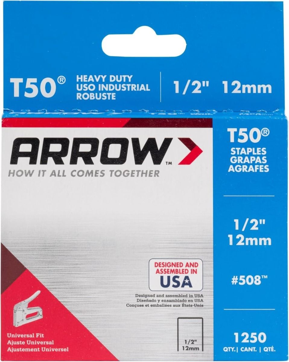 Grapas T50 1/2” #508 1250 Pzs Arrow 2