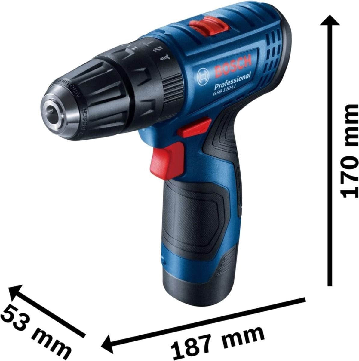 Rotomartillo Inalámbrico 12V GSB 120 LI 19G81G Bosch 5