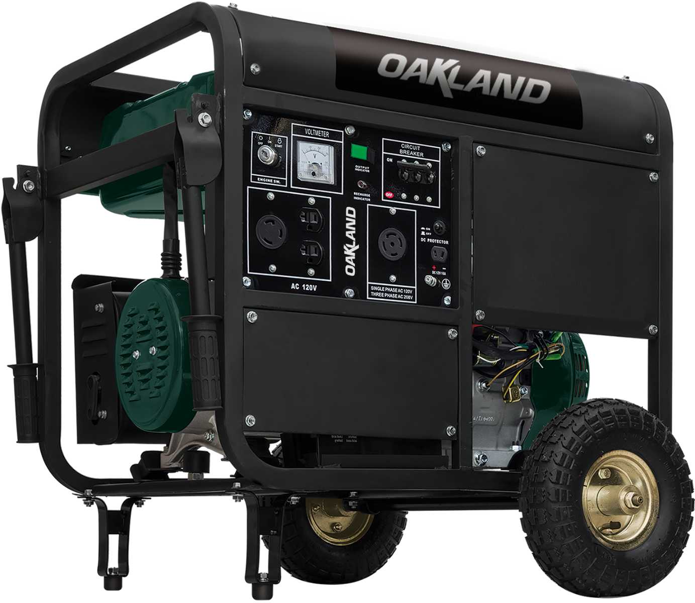 Generador trifasico a gasolina 16HP GT-10000 OAKLAND