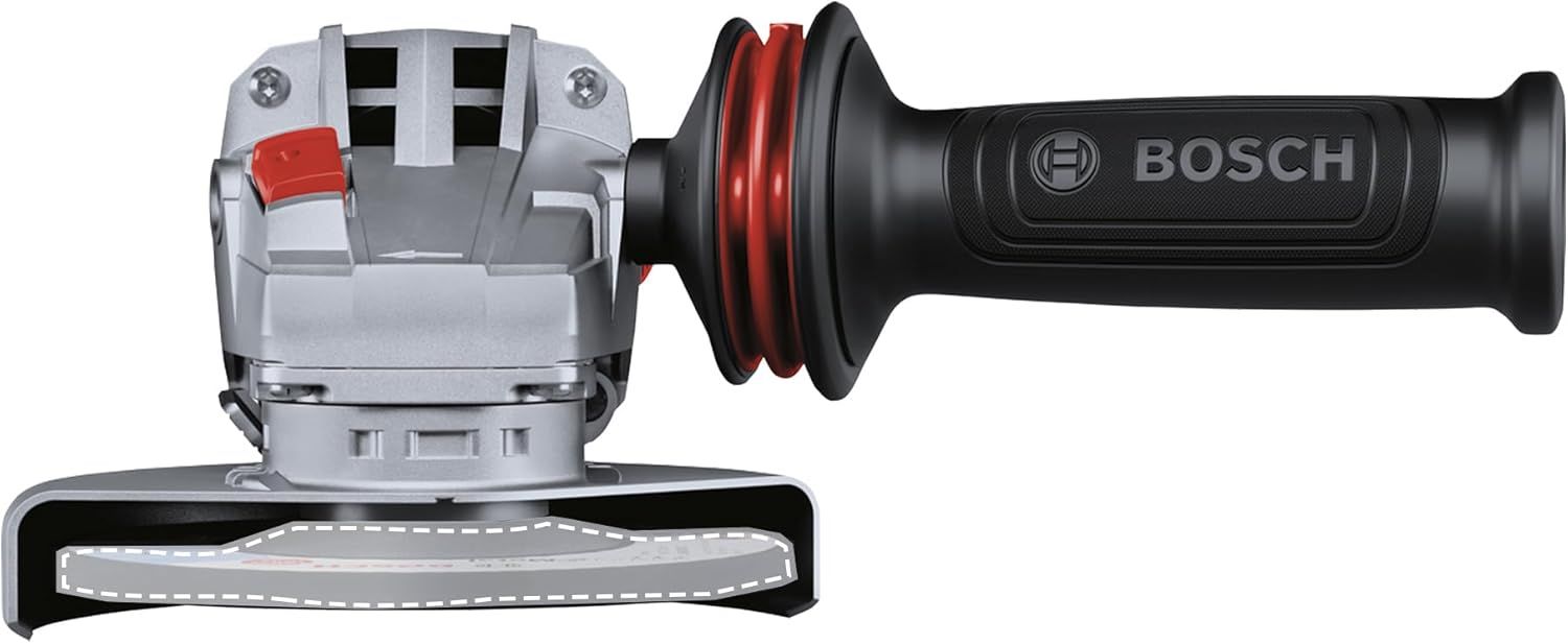 Miniesmeriladora 5″ 1200W GWS 12-125 S Bosch 4
