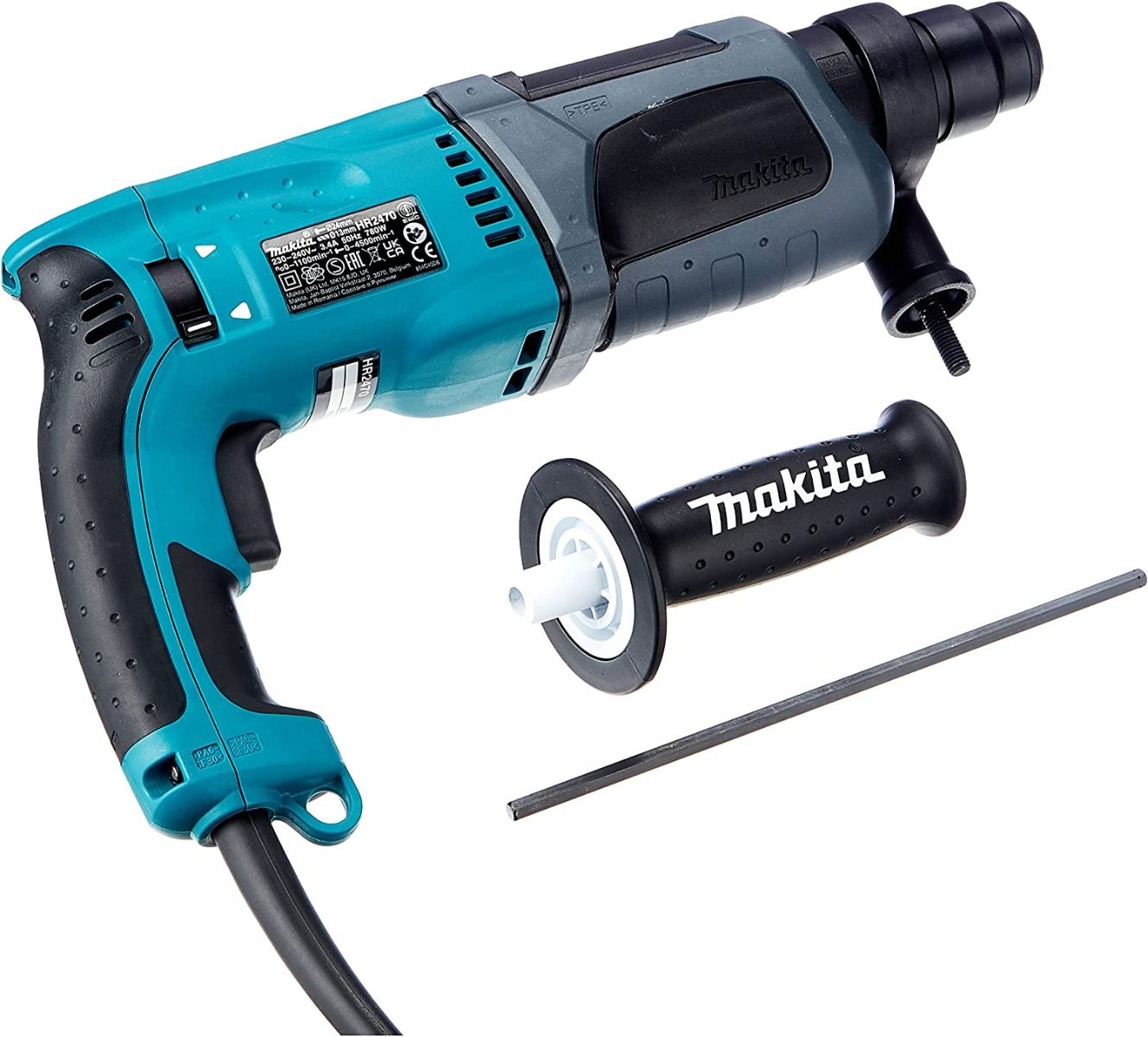 Martillo perforador 780W VVR HR2470 Makita 5