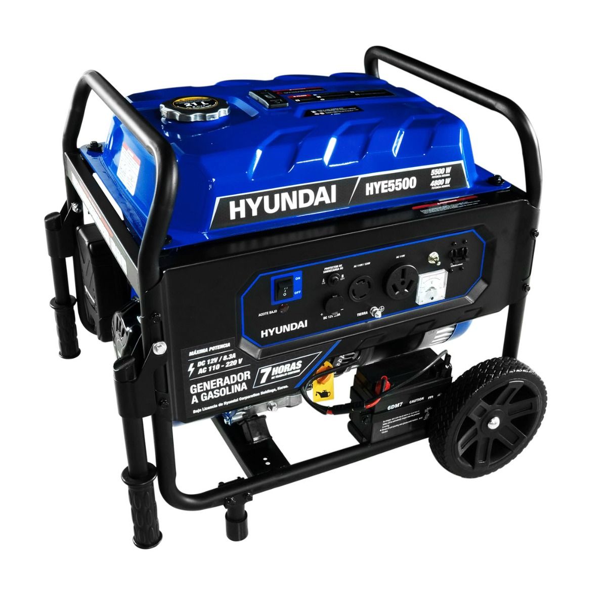 Generador a Gasolina HYE5500 Hyundai 2