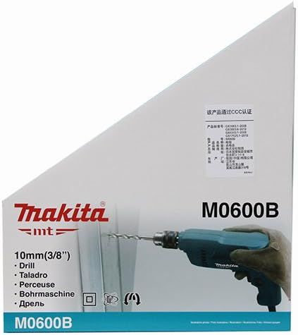 Taladro 3/8 Pulg VVR MT M0600B Makita 5