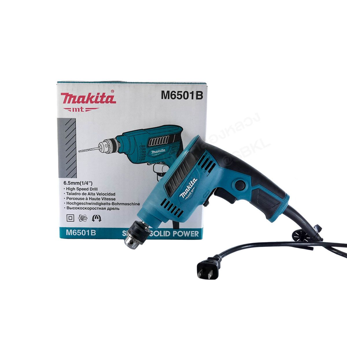 Taladro 1/4 Pulg 230W MT M6501B Makita 3