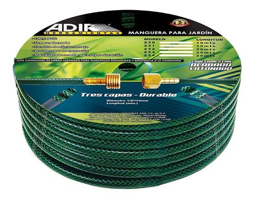 Manguera para jardín 1/2 Pulg 10m AD-230 Adir
