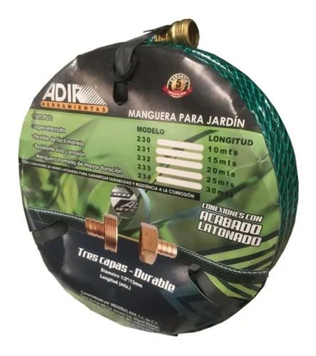 Manguera para jardín 1/2 Pulg 15m AD-231 Adir 2