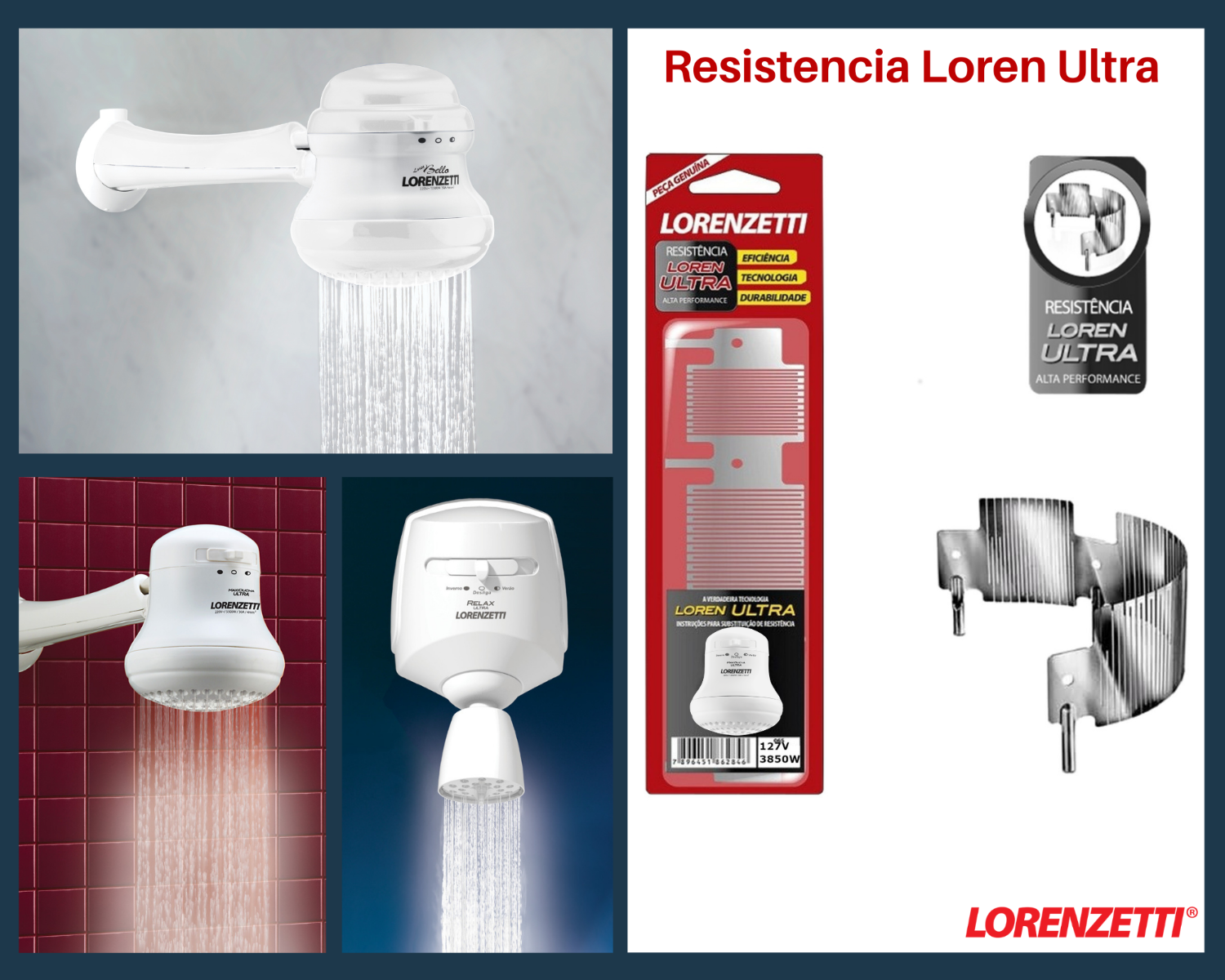 Resistencia Loren Ultra 127V Lorenzetti 2