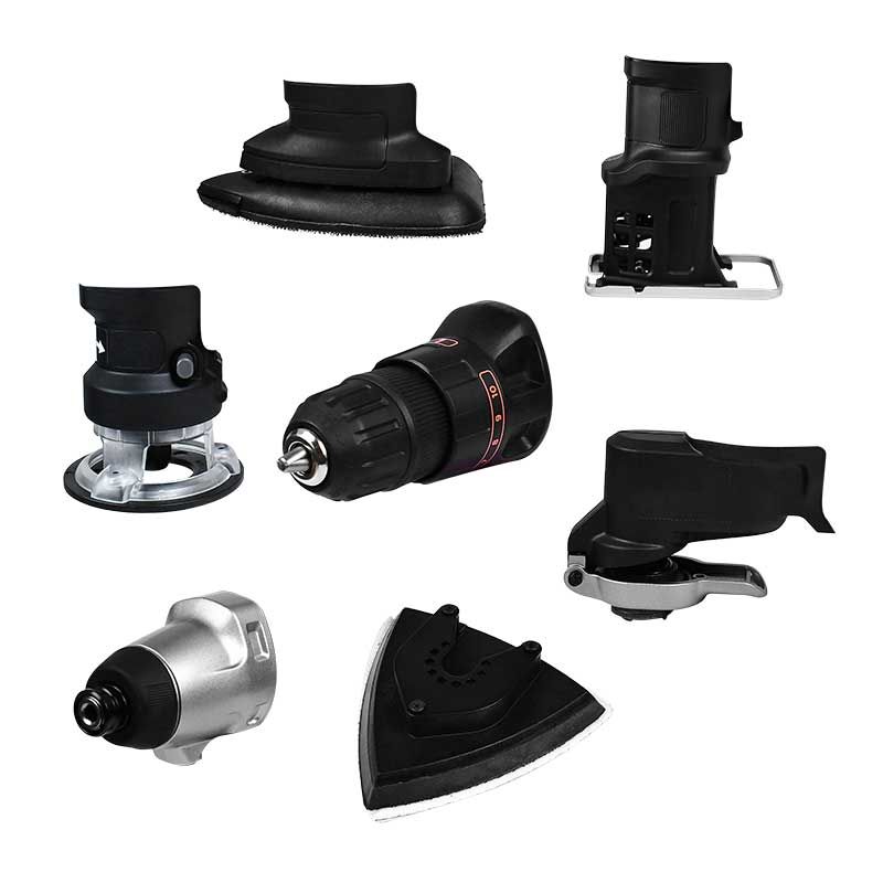 Taladro Inalámbrico 20V MAX* MATRIX™ con 6 Cabezales Intercambiables MTX20K6A Black &amp; Decker 2
