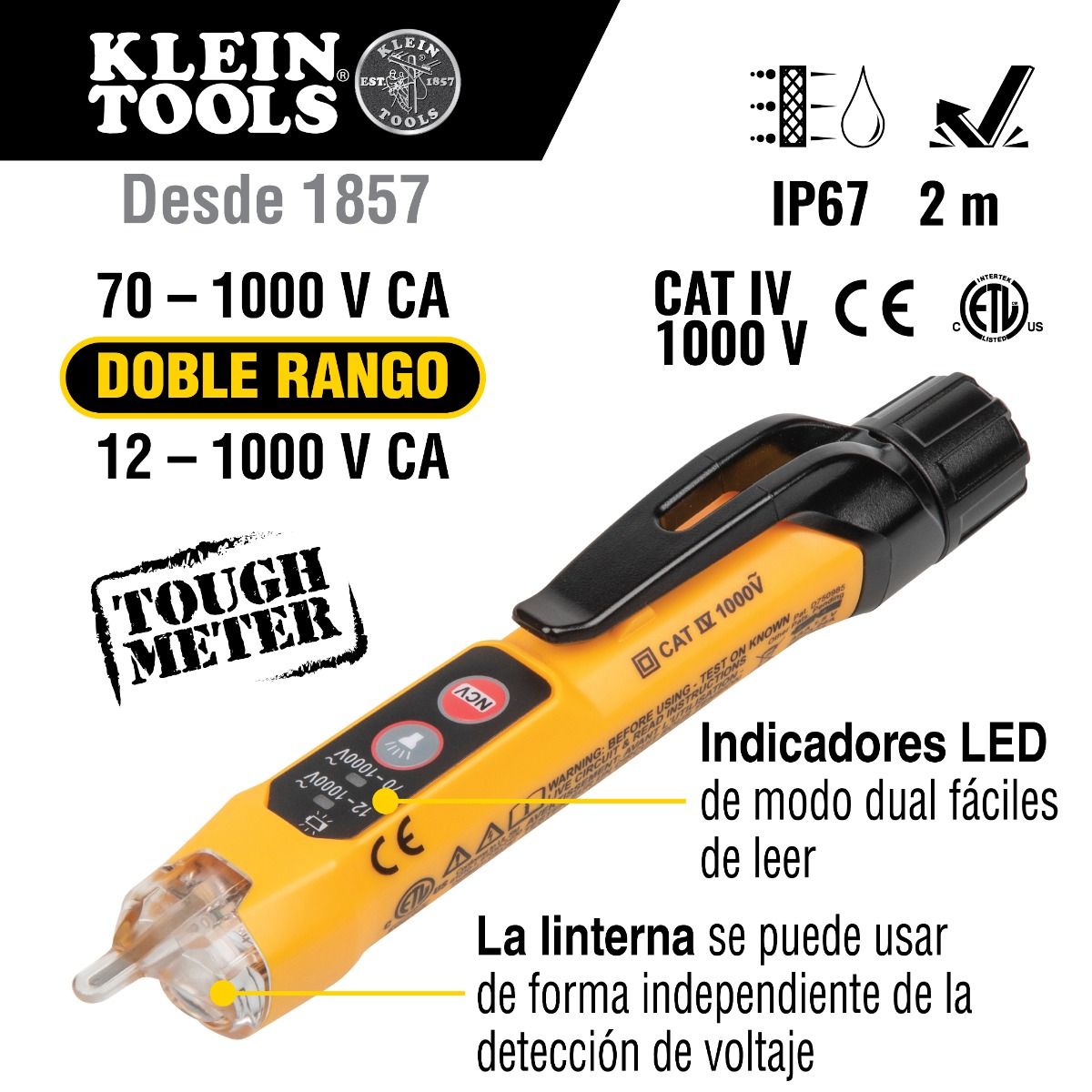 Kit de Prueba Eléctrica RT250KIT Klein Tools 10