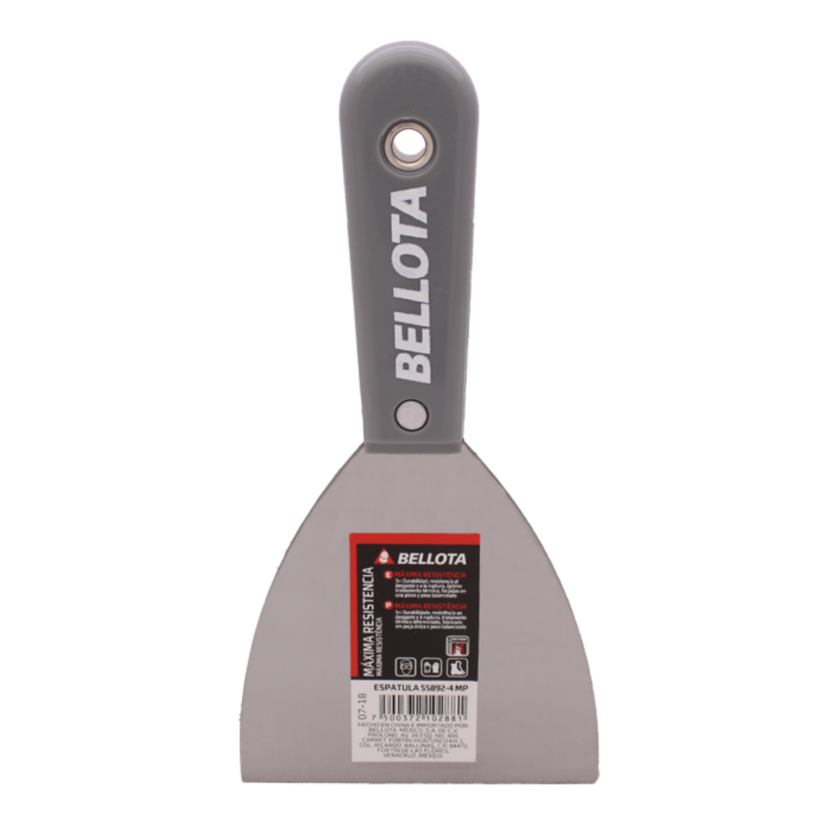 Espatula Mango Plastico 55892-4" Bellota