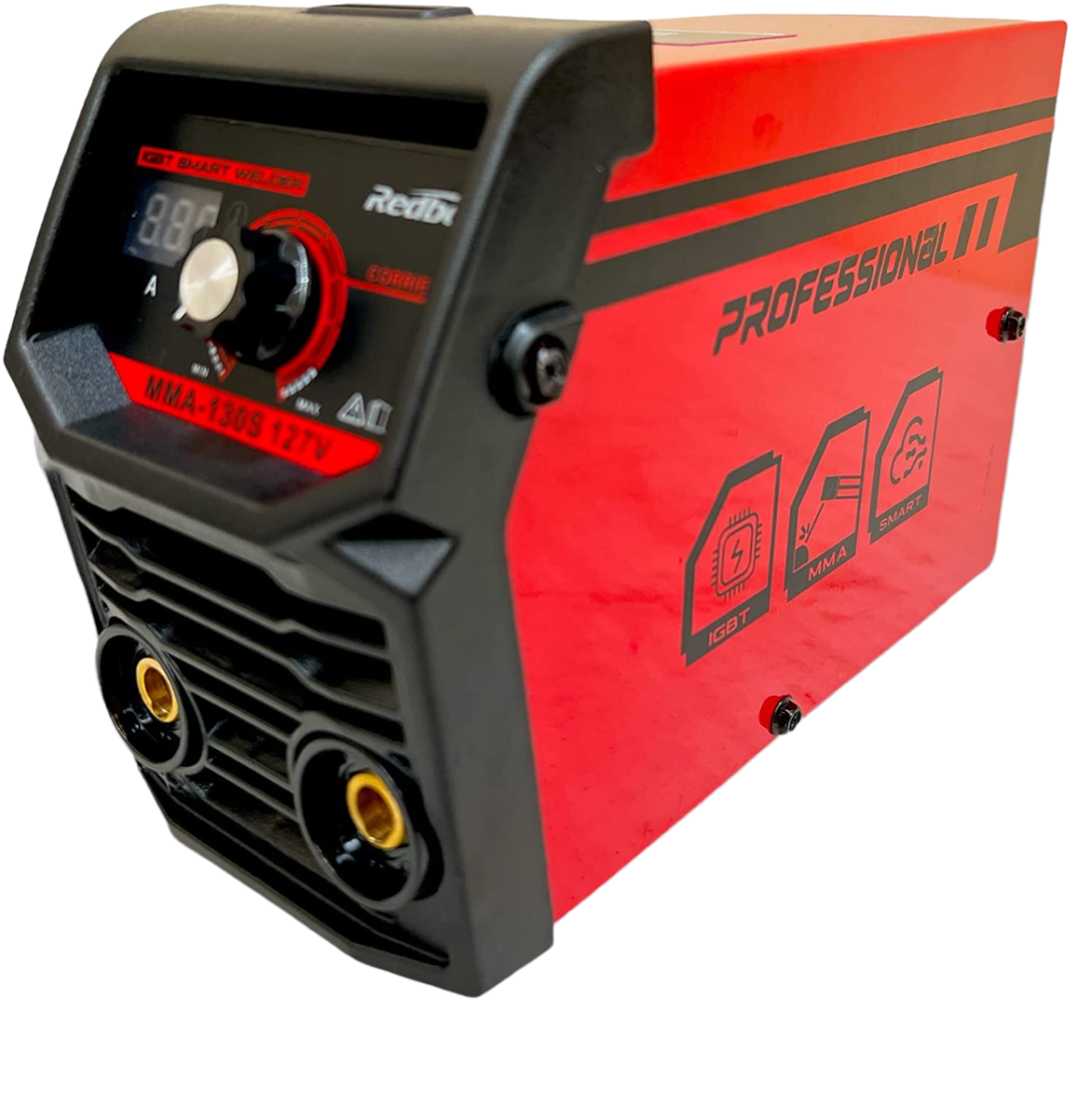 Soldadora Inversora MMA130S Roja Redbo 2