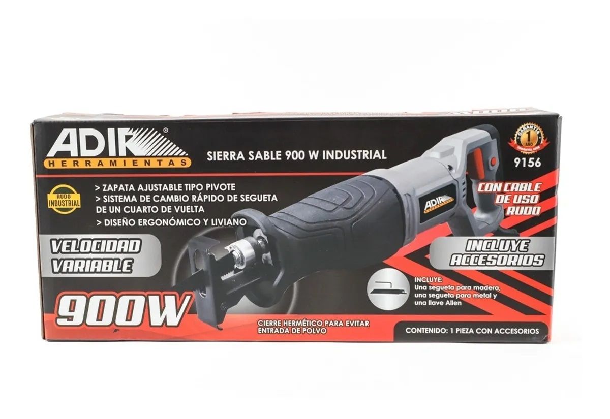 Sierra sable industrial 900W 9156 Adir 6