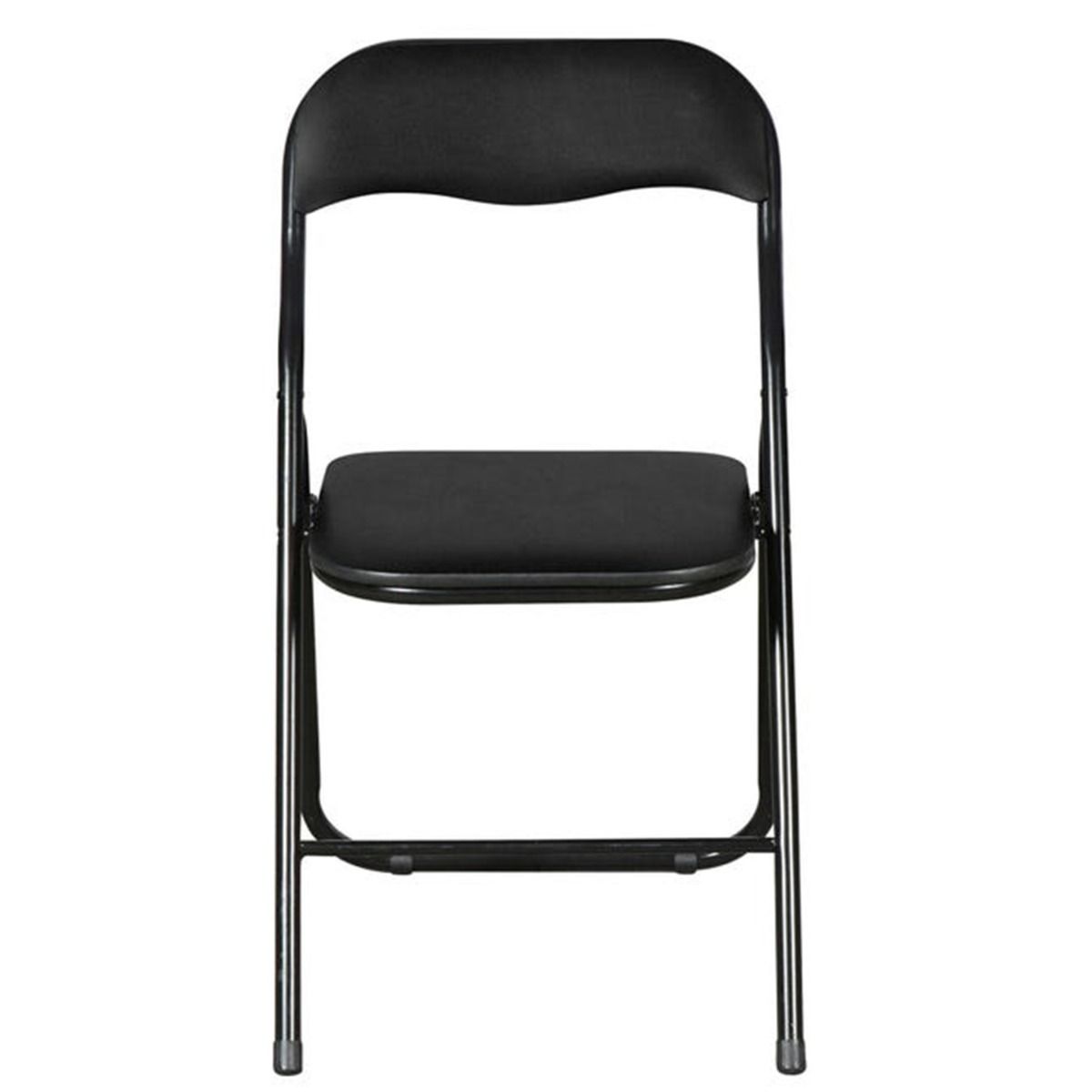 Silla Acojinada Plegable Negra GardenLife