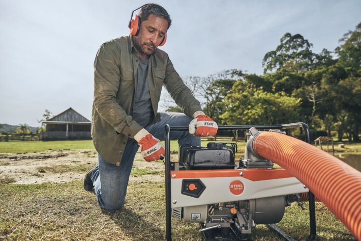 Motobomba a Gasolina 4” X 4” 7HP WP 900 Stihl 9